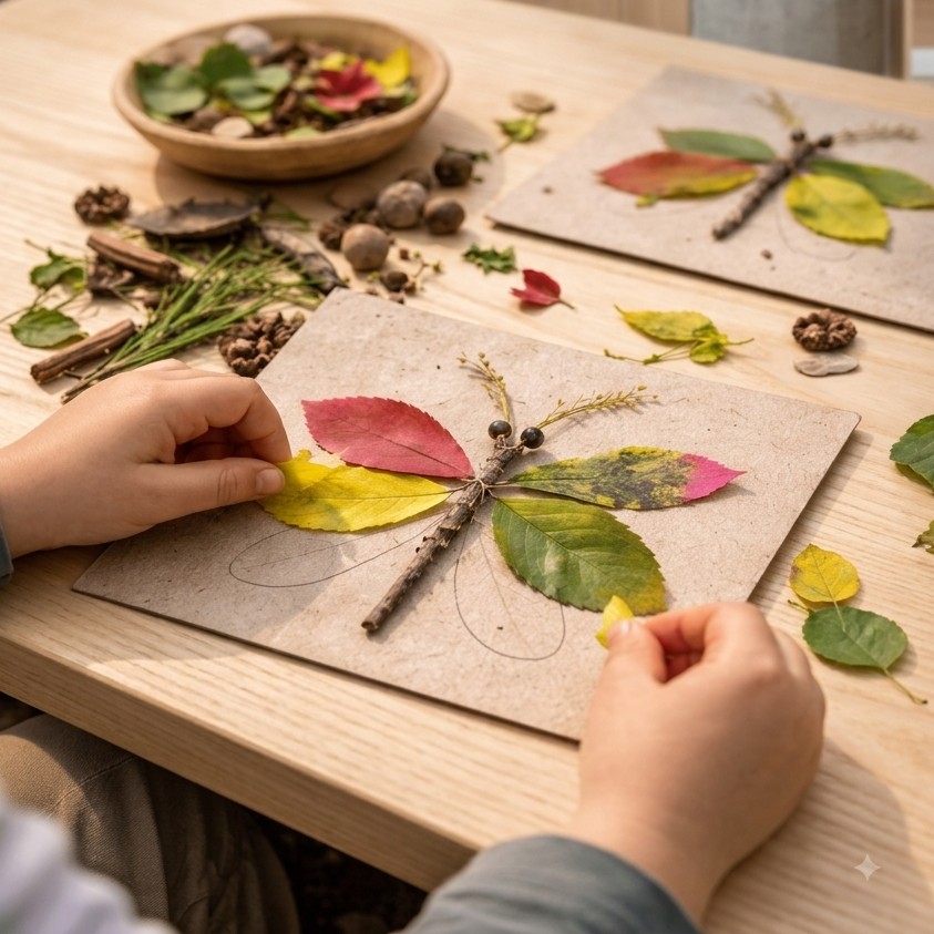 Atelier Créatif Mon insecte d'automne
