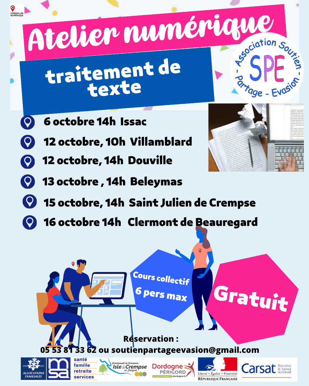 Atelier numérique