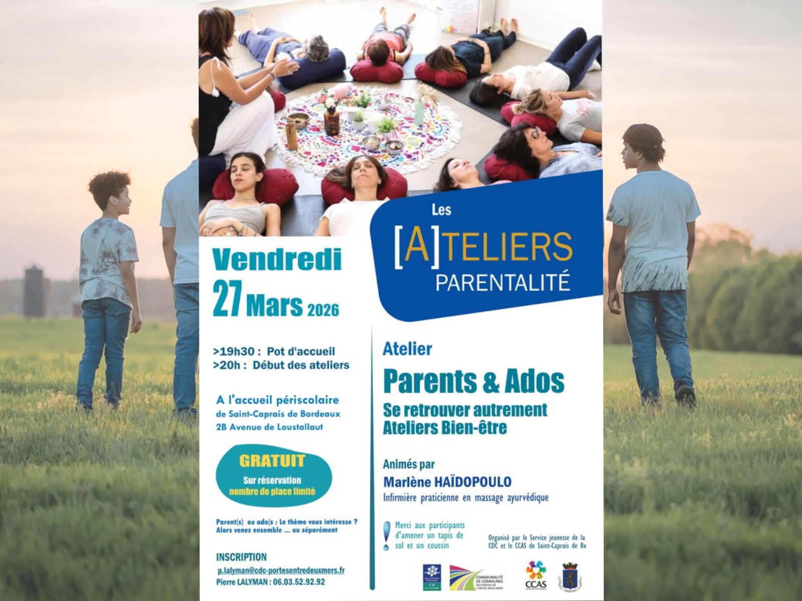 Atelier parent-enfant : Se retrouver autrement
