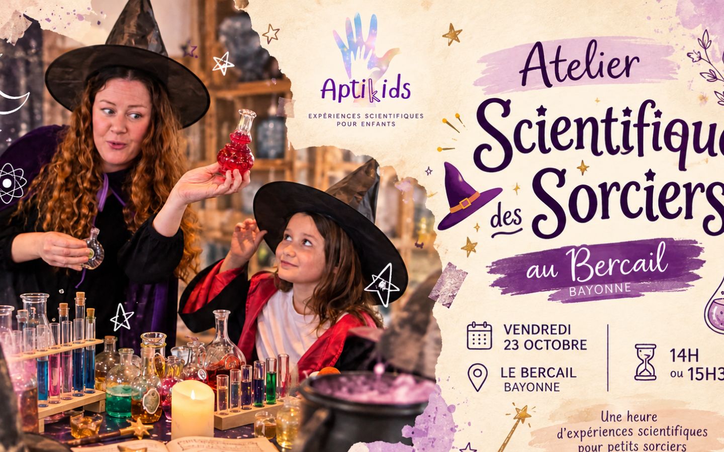 Atelier de sorcellerie au Bercail