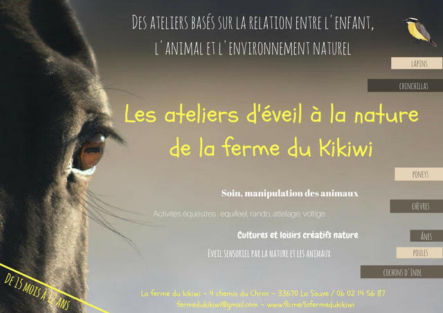 Ateliers d'éveil à la nature