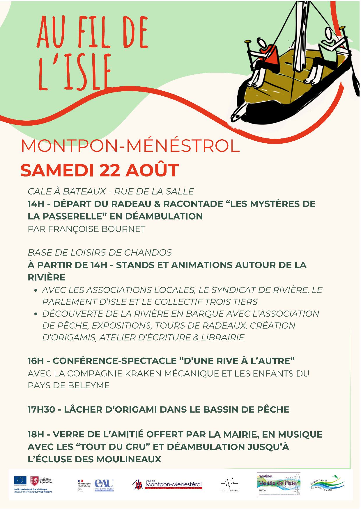 Une semaine au fil de l'Isle - Montpon