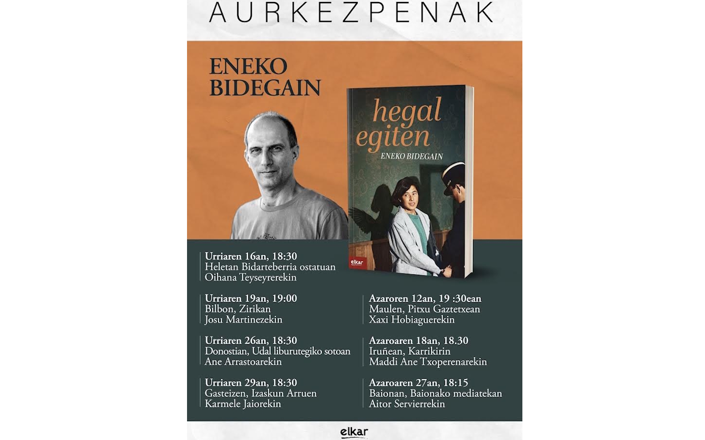 Présentation du livre : Hegal egiten