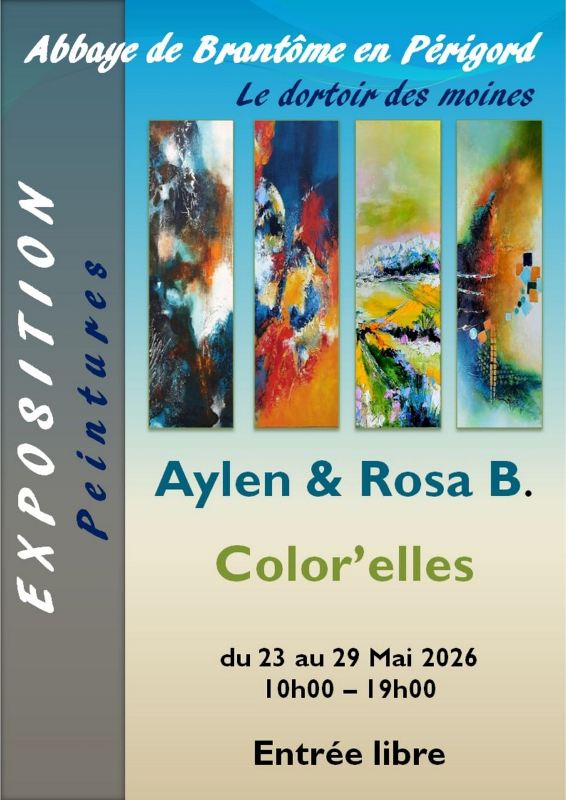 Exposition : Color'elles de Aylen et Rosa B.