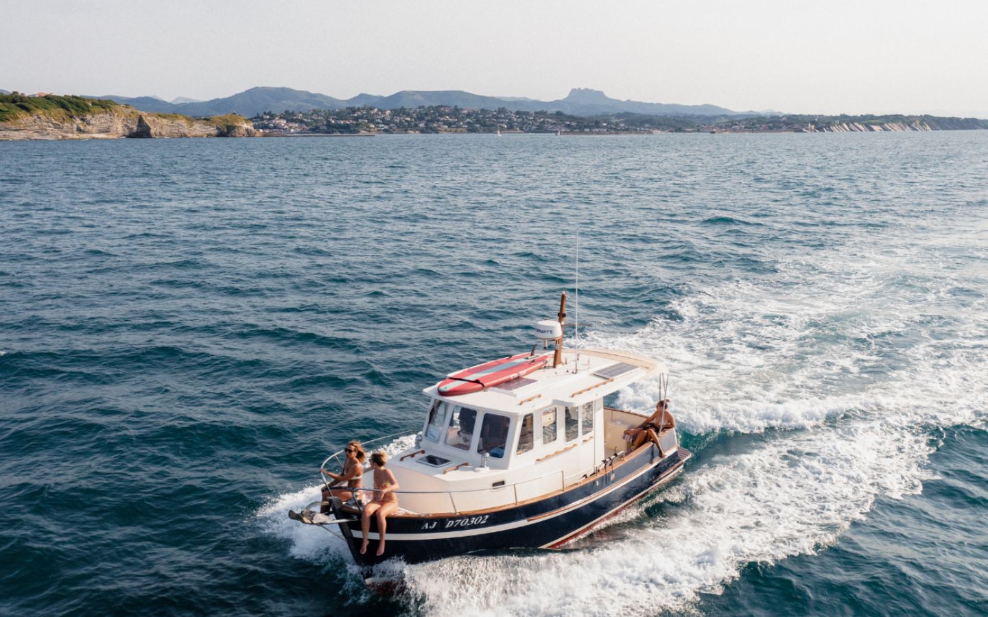 Balade en bateau : sortie avec Baiona Marine