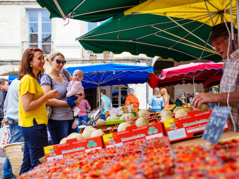 Marché de Bazas