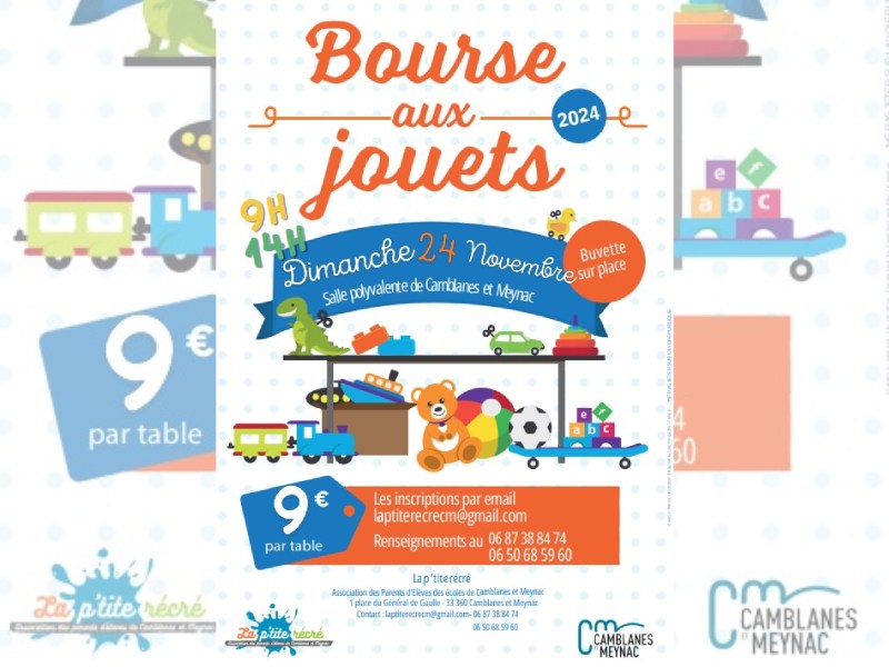 Bourse aux jouets