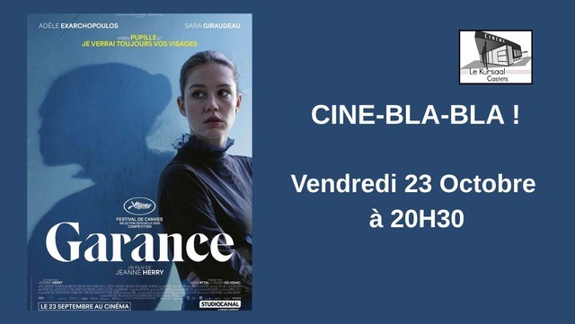 Ciné Bla Bla "Garance"