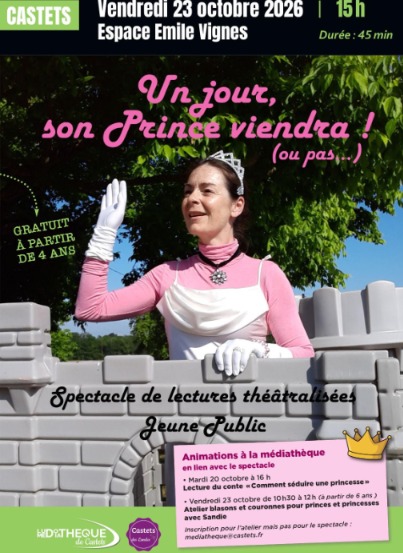 Spectacle "Un jour, son prince viendra !"