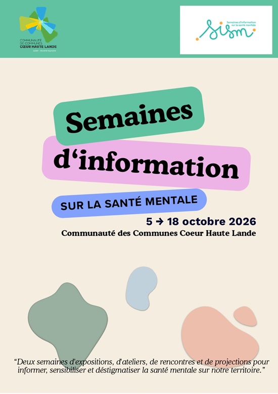 Les semaines d'informations sur la santé mentale