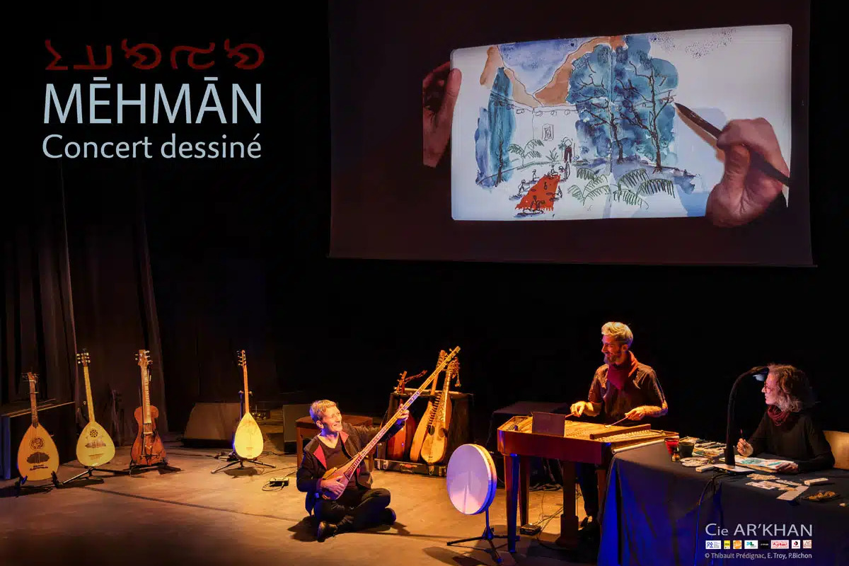 Concert dessiné | Mēhmān