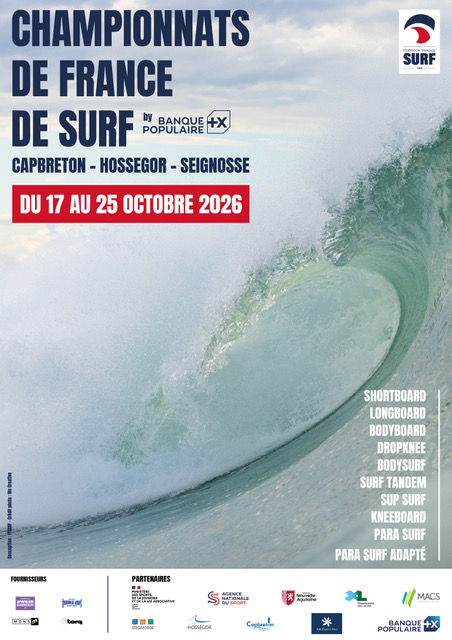 Championnats de France de Surf 2026