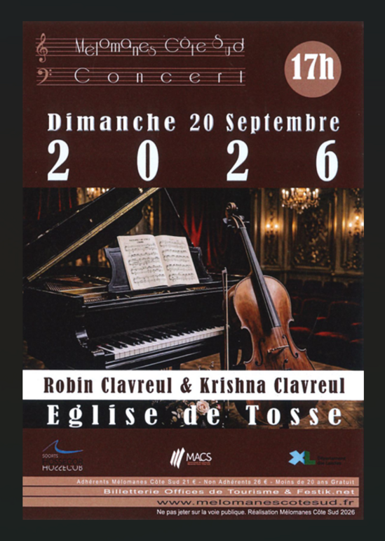 Concert Duo Clavreul