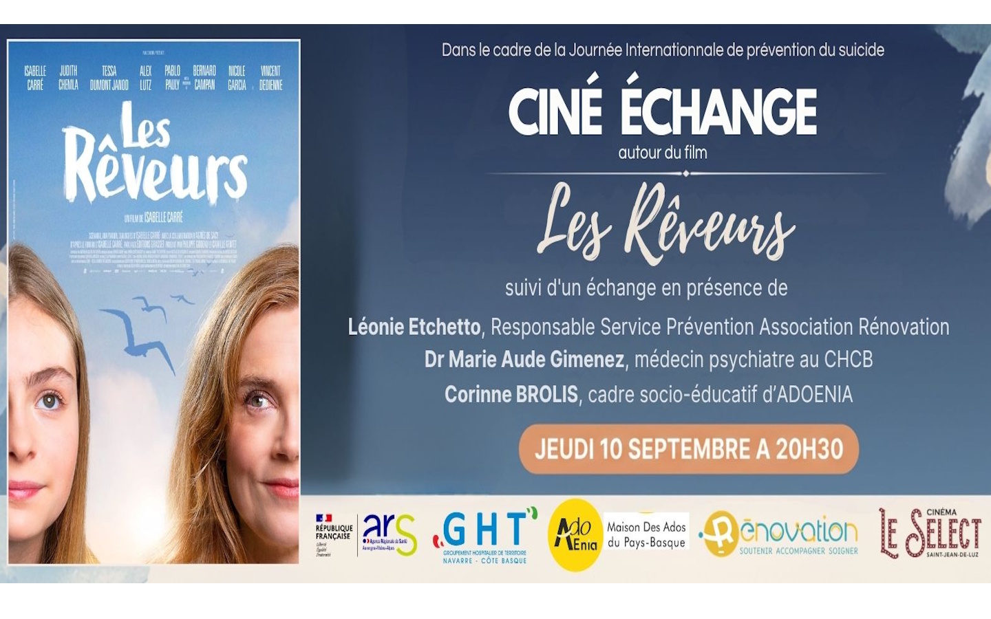 Ciné échange sur la Journée Mondiale de Préven ...