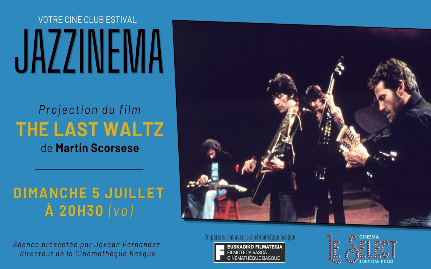 Ciné-club estival "Jazzinema"