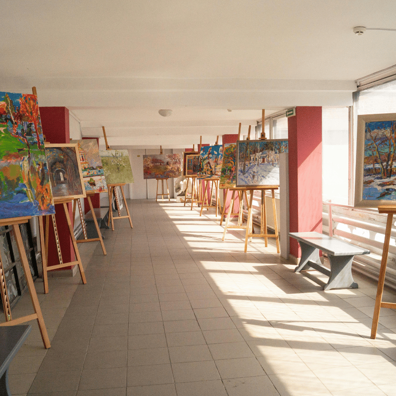 Exposition : De la littérature au pinceau