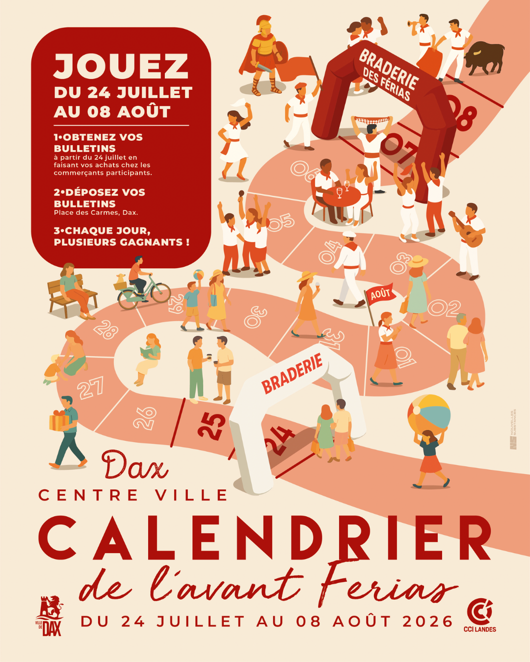 Le Calendrier de l'Avant Férias