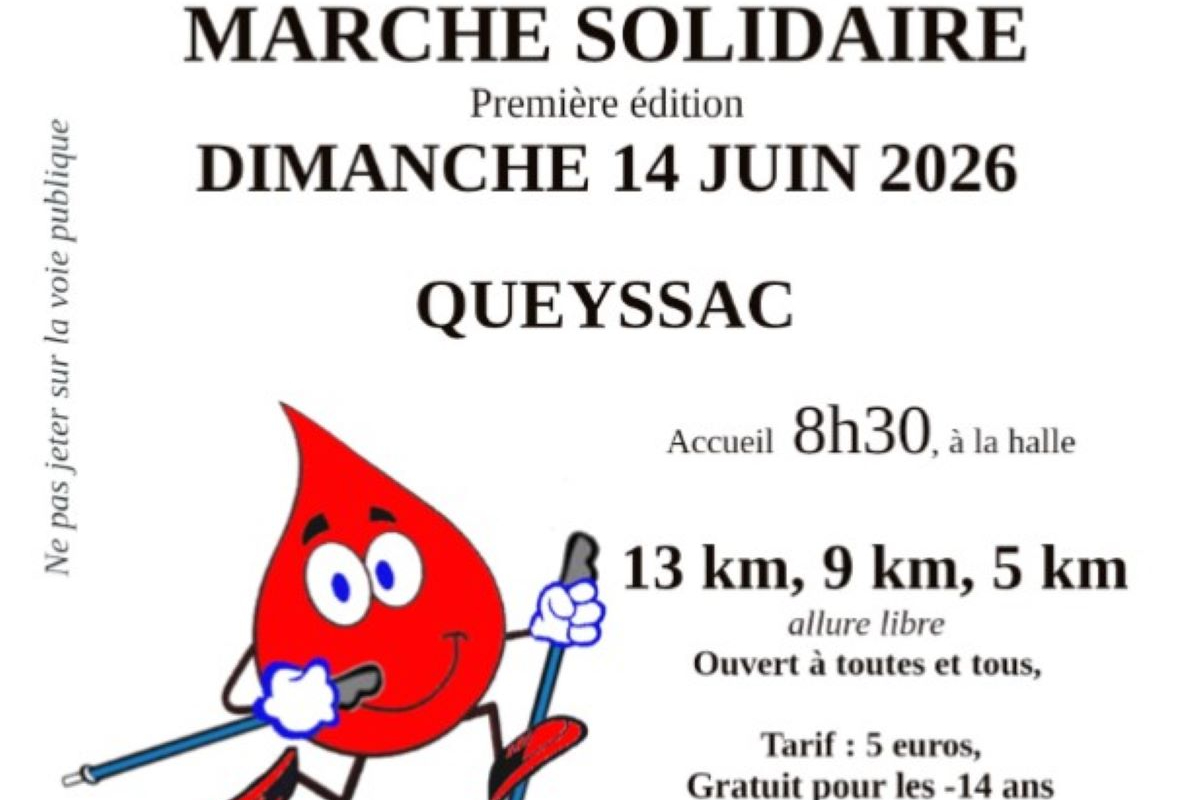 Marche solidaire | Journée mondiale des donneu ...