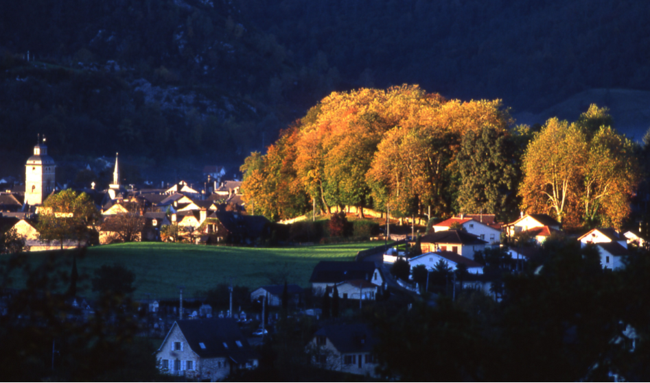 Visite nocturne du village d'Arudy