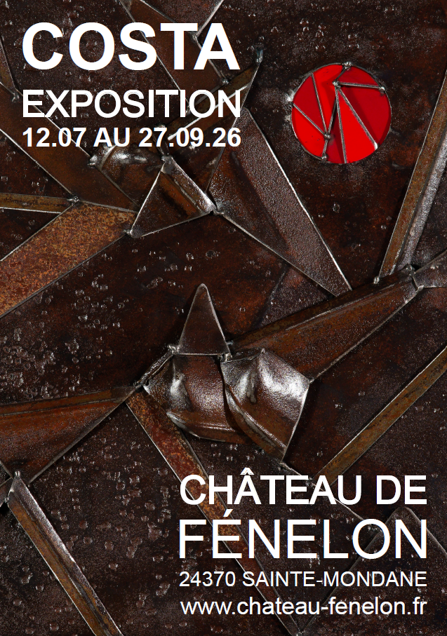 EXPOSITION COSTA AU CHÂTEAU DE FENELON