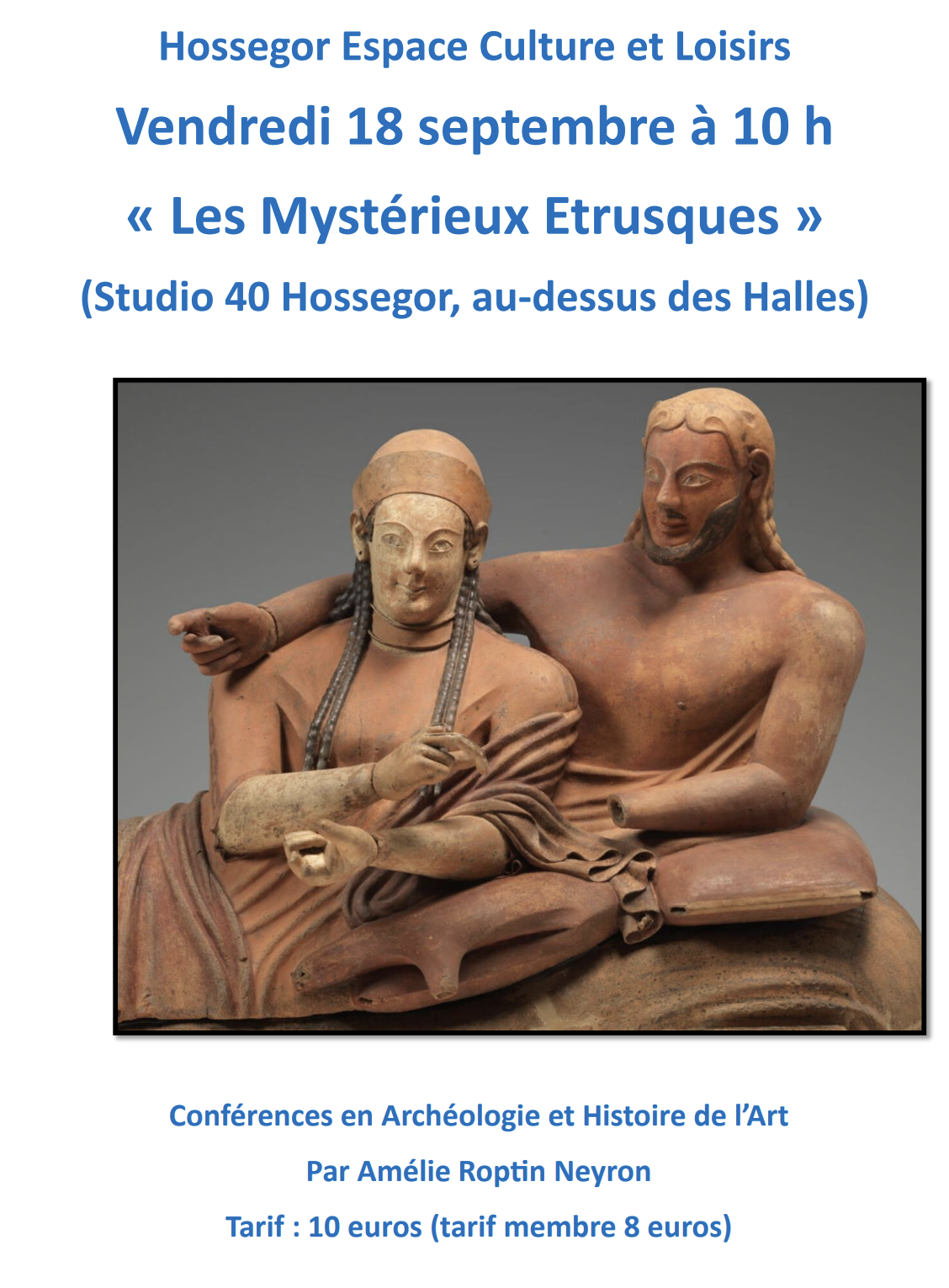 Conférence en Archéologie et Histoire de l'Art ...