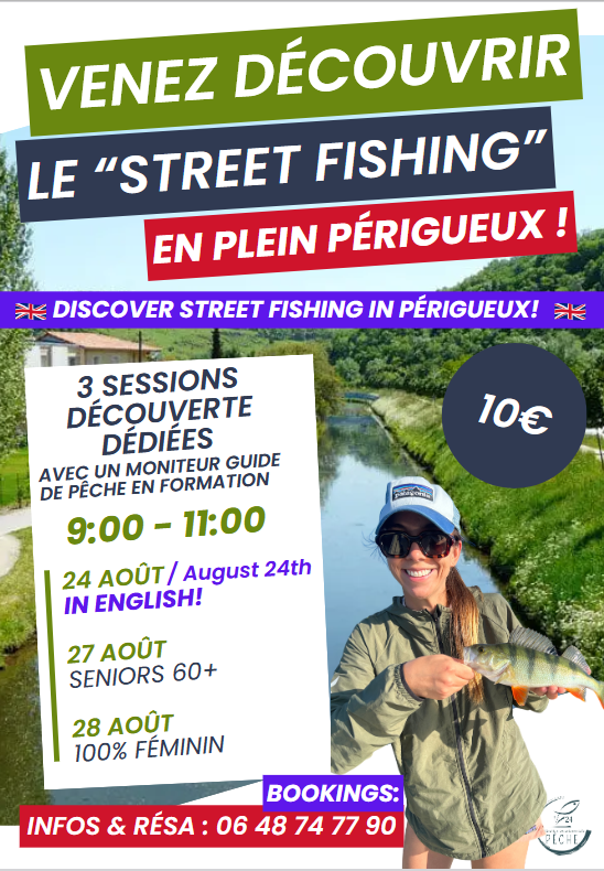 Découverte street fishing : Séniors 60 ans et +