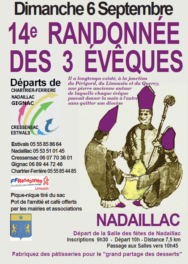 Randonnée des 3 évêques