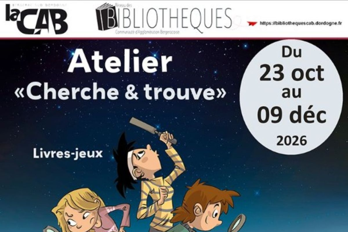 ATELIER : "cherche & trouve"