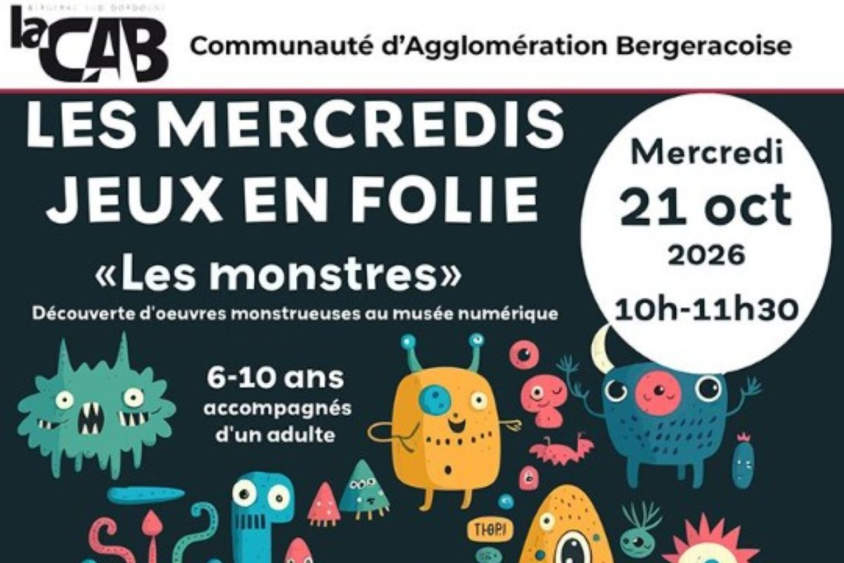 Micro-folie de la CAB | Les mercredis jeux en folie : "Les monstres"