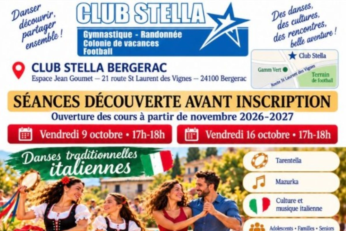 Club Stella | Séance découverte de danse