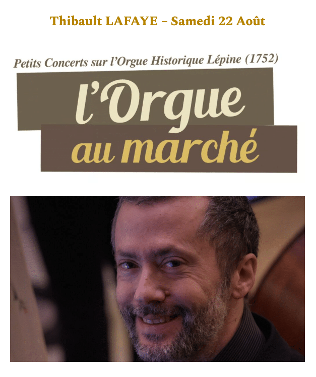 l'Orgue au marché : Thibault LAFAYE