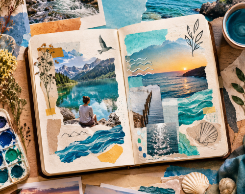 Atelier créatif "carnet de voyage sensoriel"