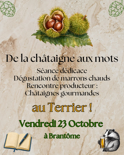 De la chataigne aux mots