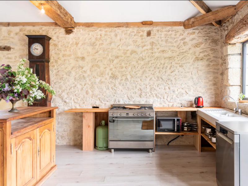 Château de gères coin cuisine