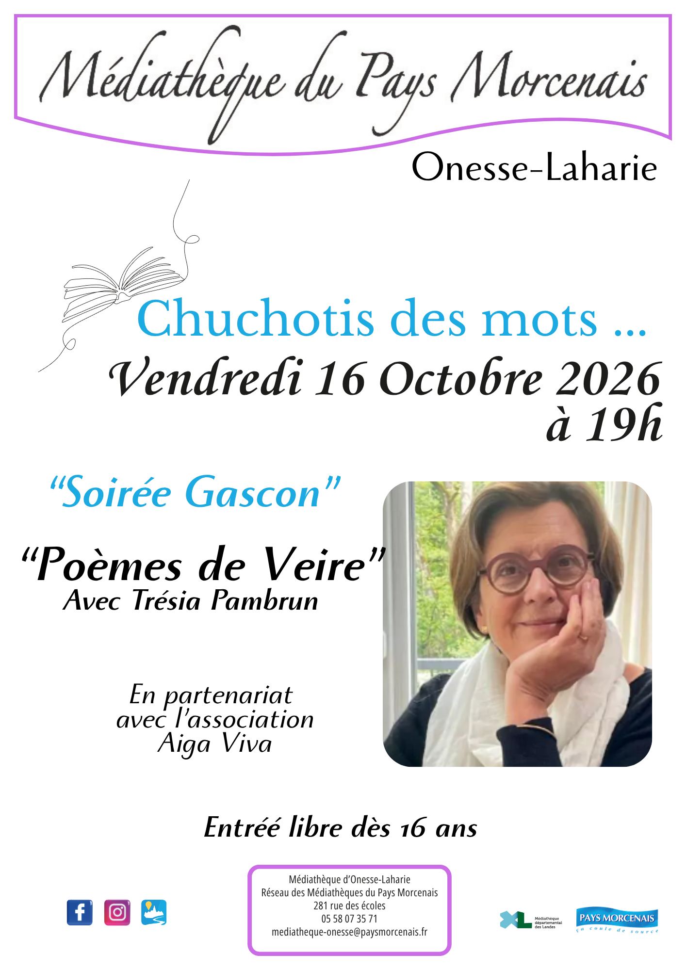 Chuchotis des mots ... "Soirée Gascon"