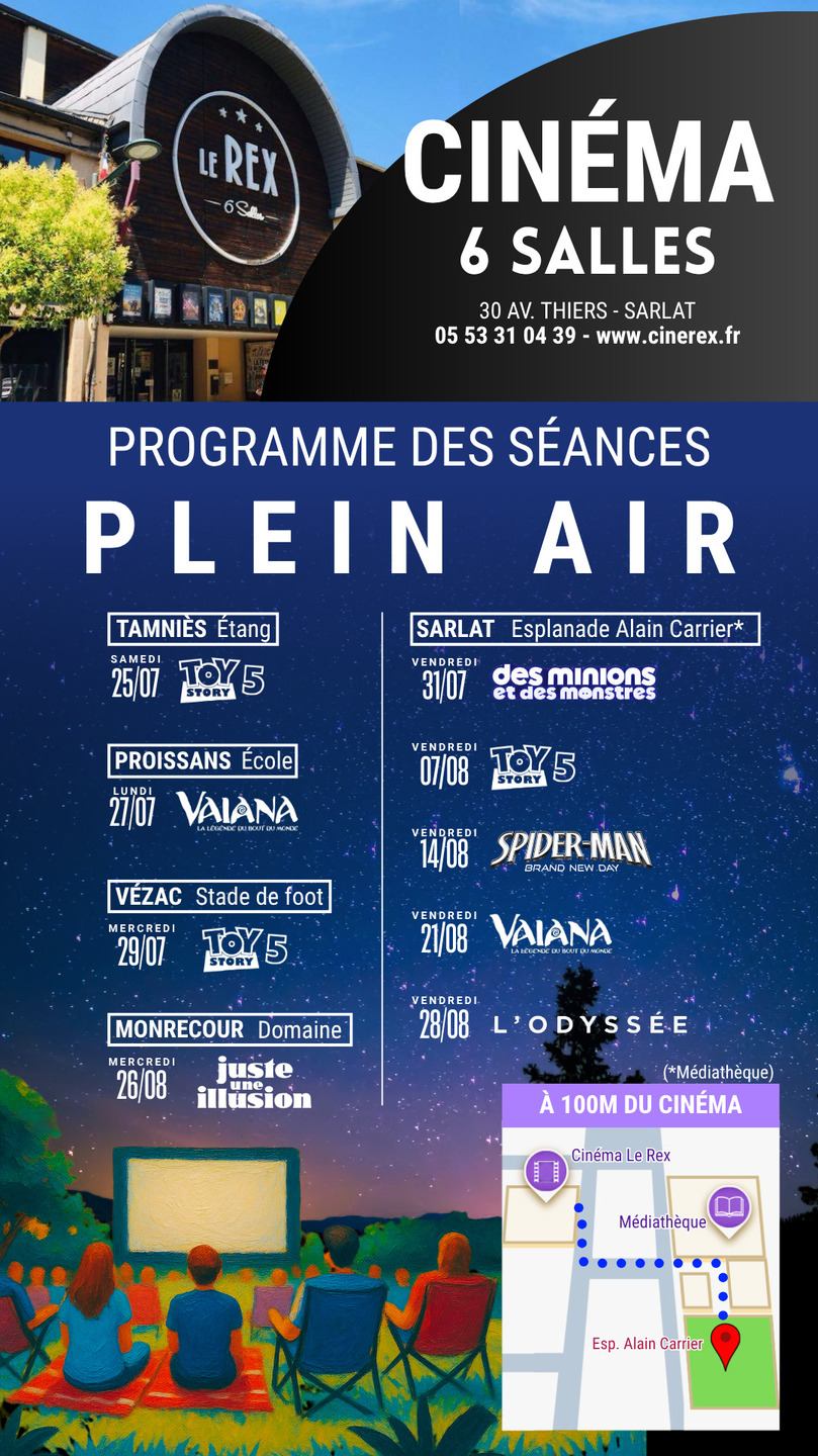 Ciné Plein Air : Des Minions et des Monstres