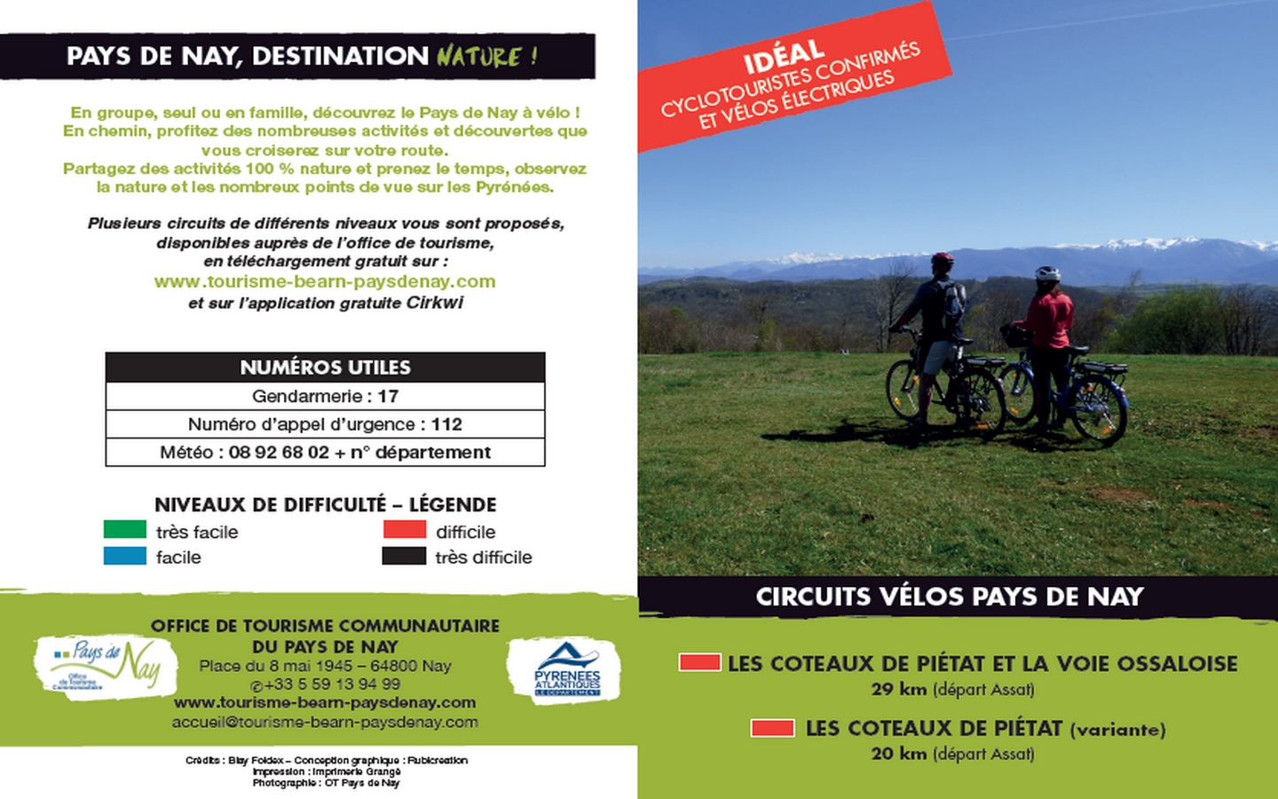 Circuit vélo 5 : les coteaux de Piétat et la v ...