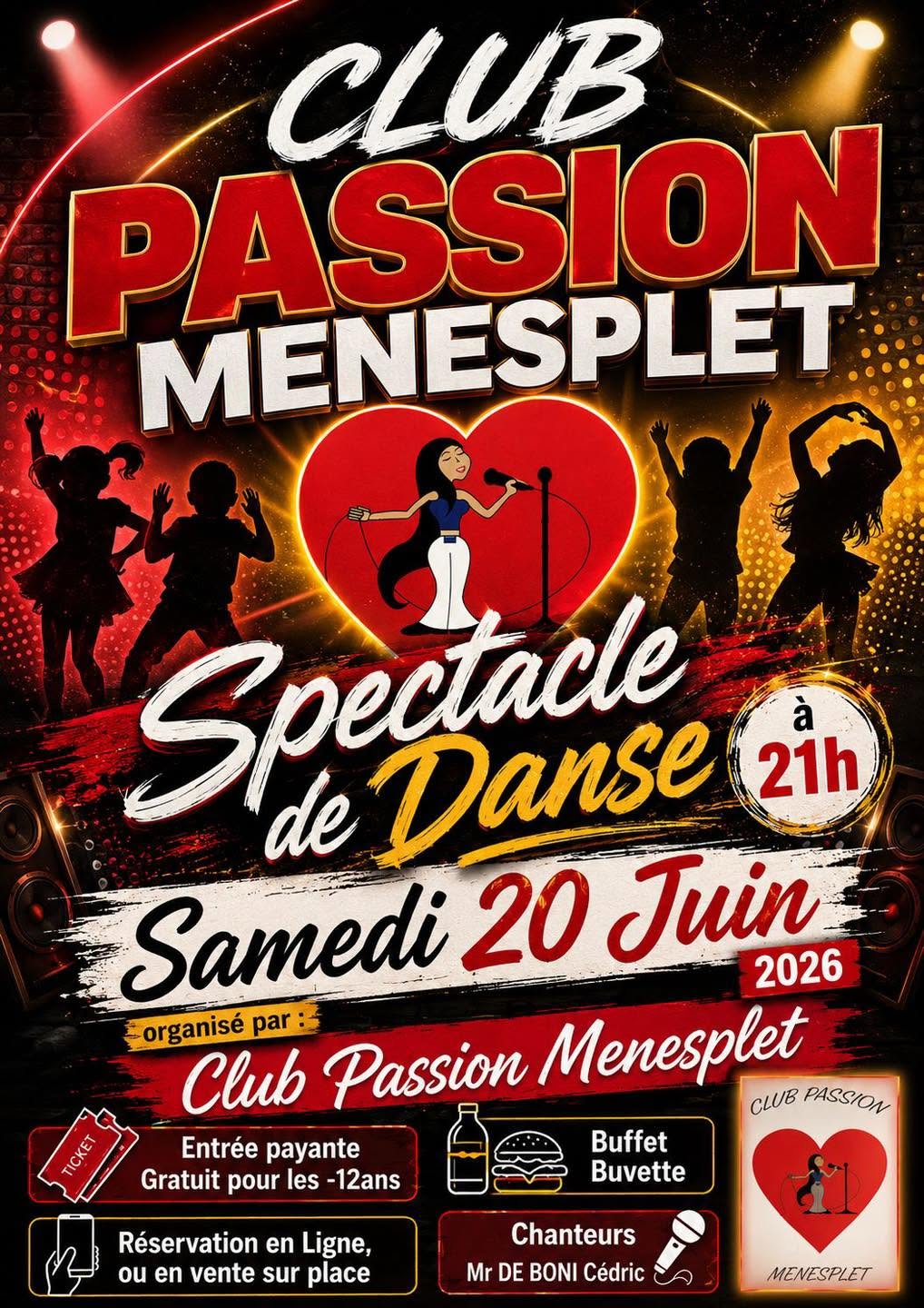 Spectacle de danse du Club Passion
