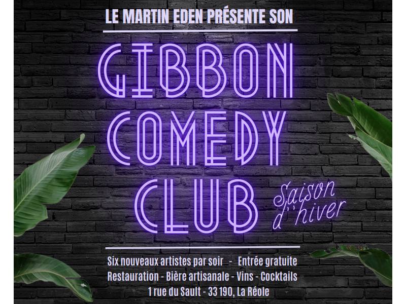 Soirée Gibbon Comédy Club 