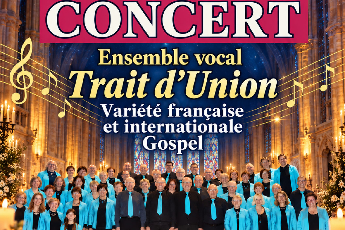 Concert Ensemble vocal Trait d'Union