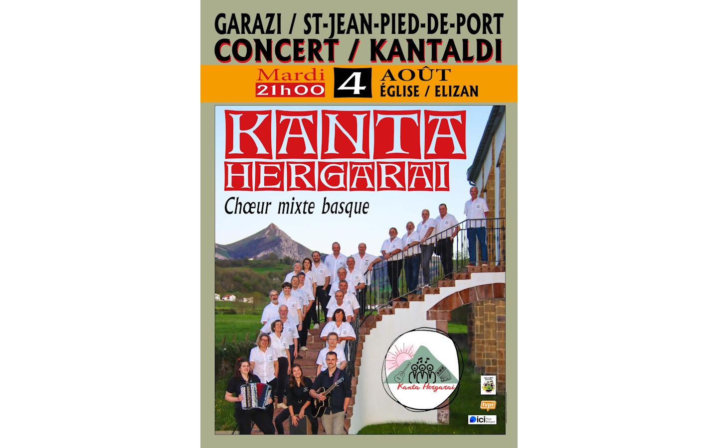 Choeurs basques mixtes Kanta Hergarai