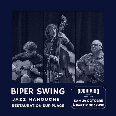 Prohibido Biarritz Jazz Club - Biper Swing