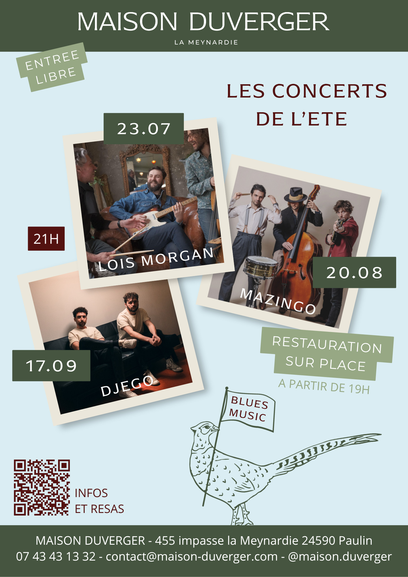 Concert de Mazingo [Les concerts de l'été à la ...
