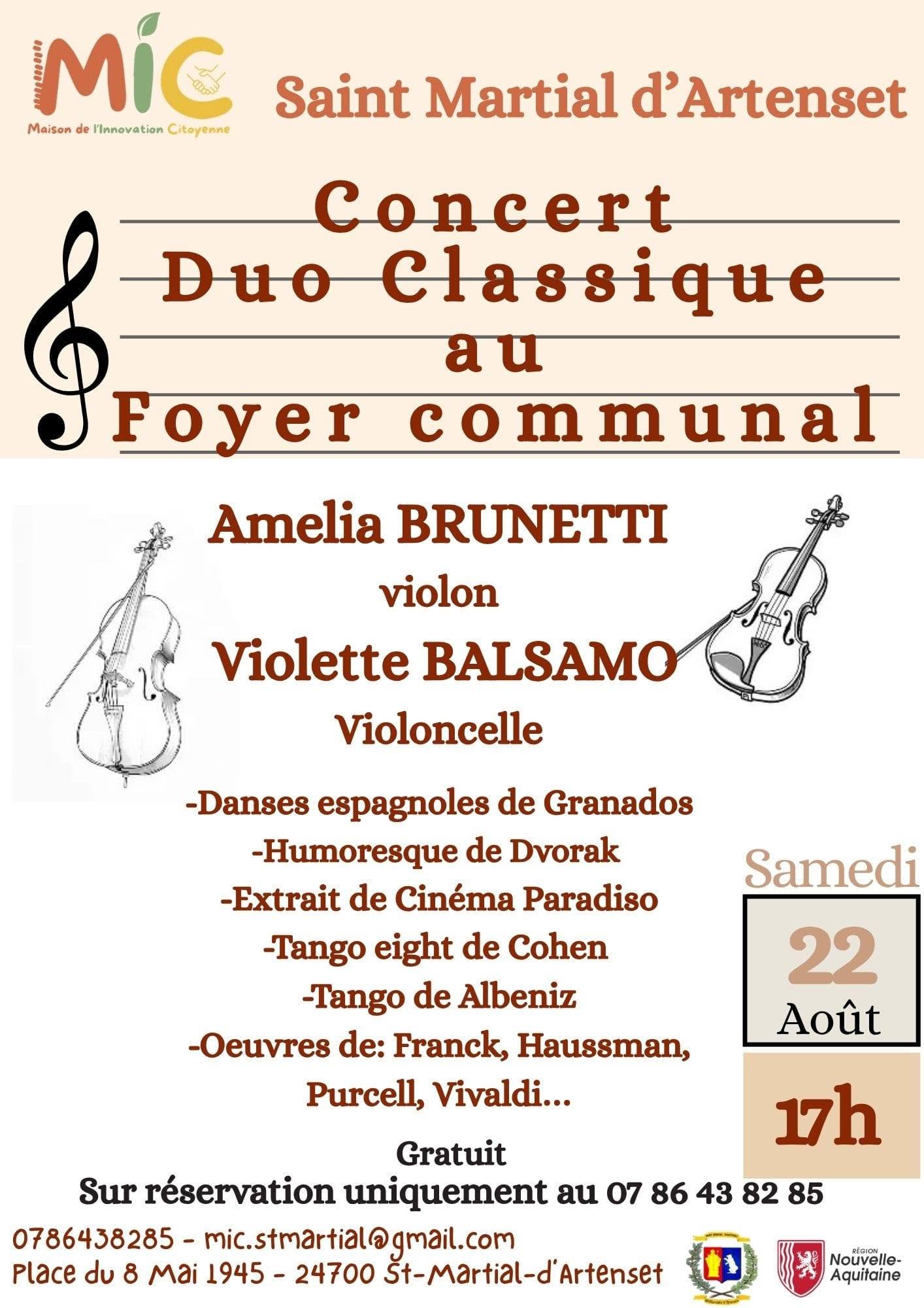 Concert de musique classique