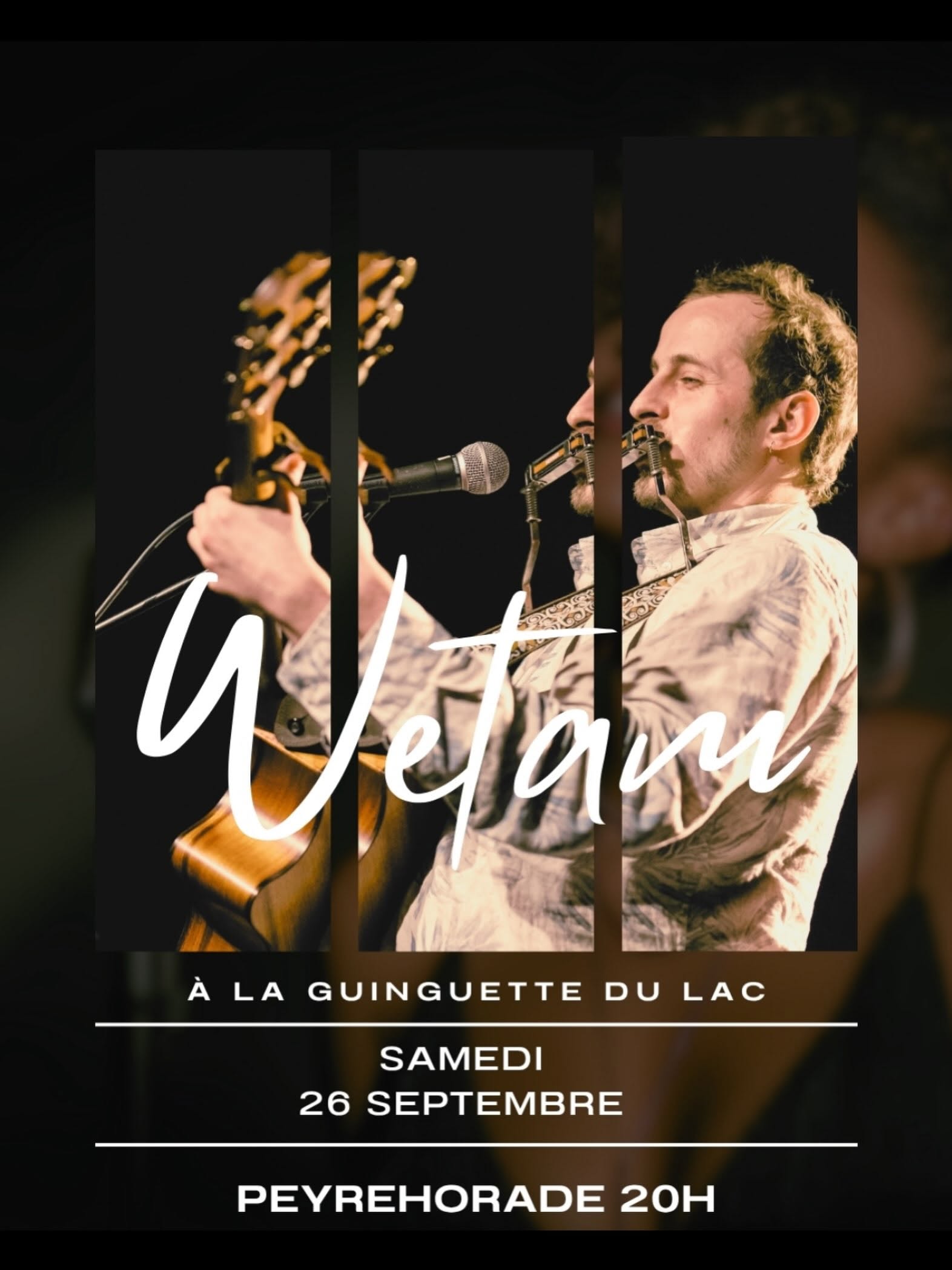 Concert de Wetam à la Guinguette du Lac