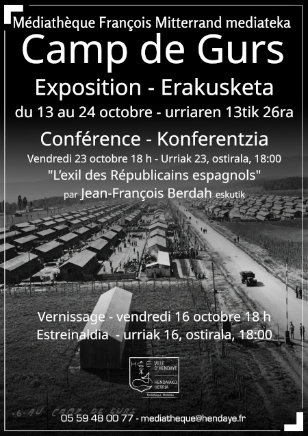 Conférence - "L’exil des Républicains espagnols"