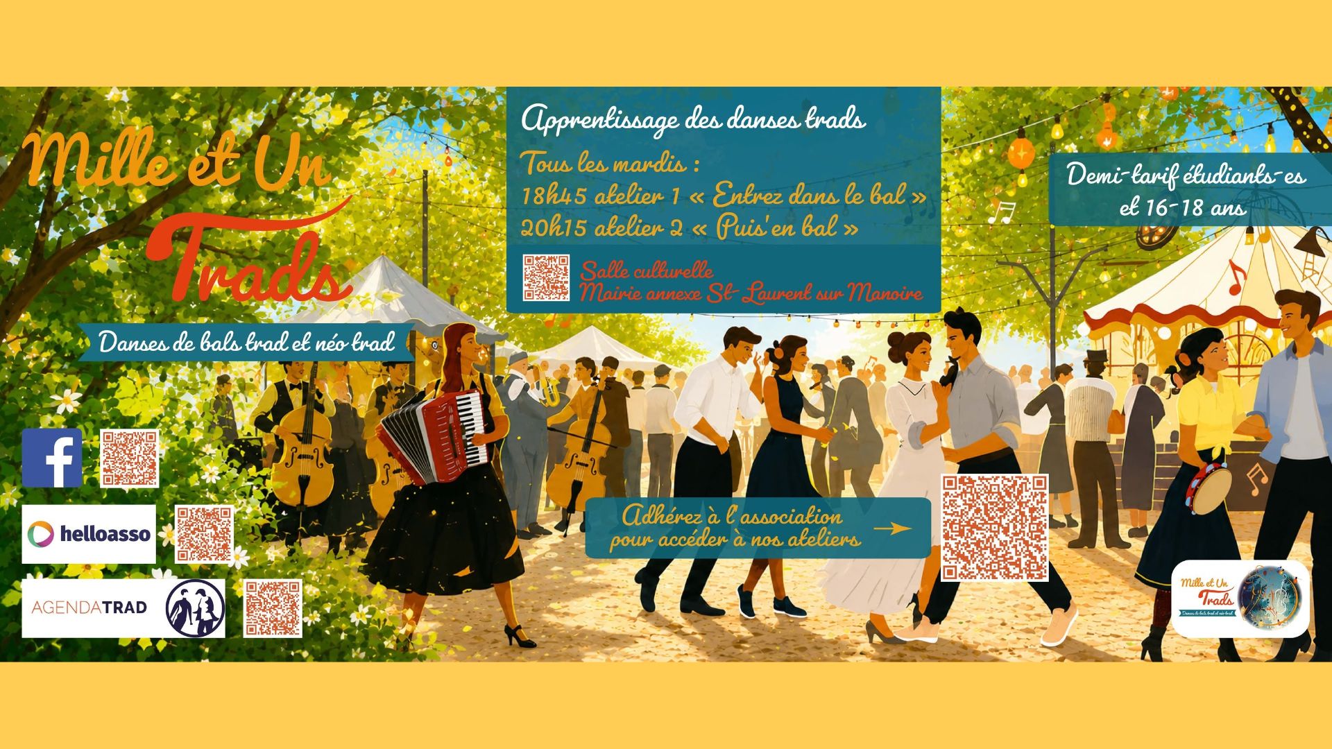 Atelier danses trad - "Puis'en bal !"