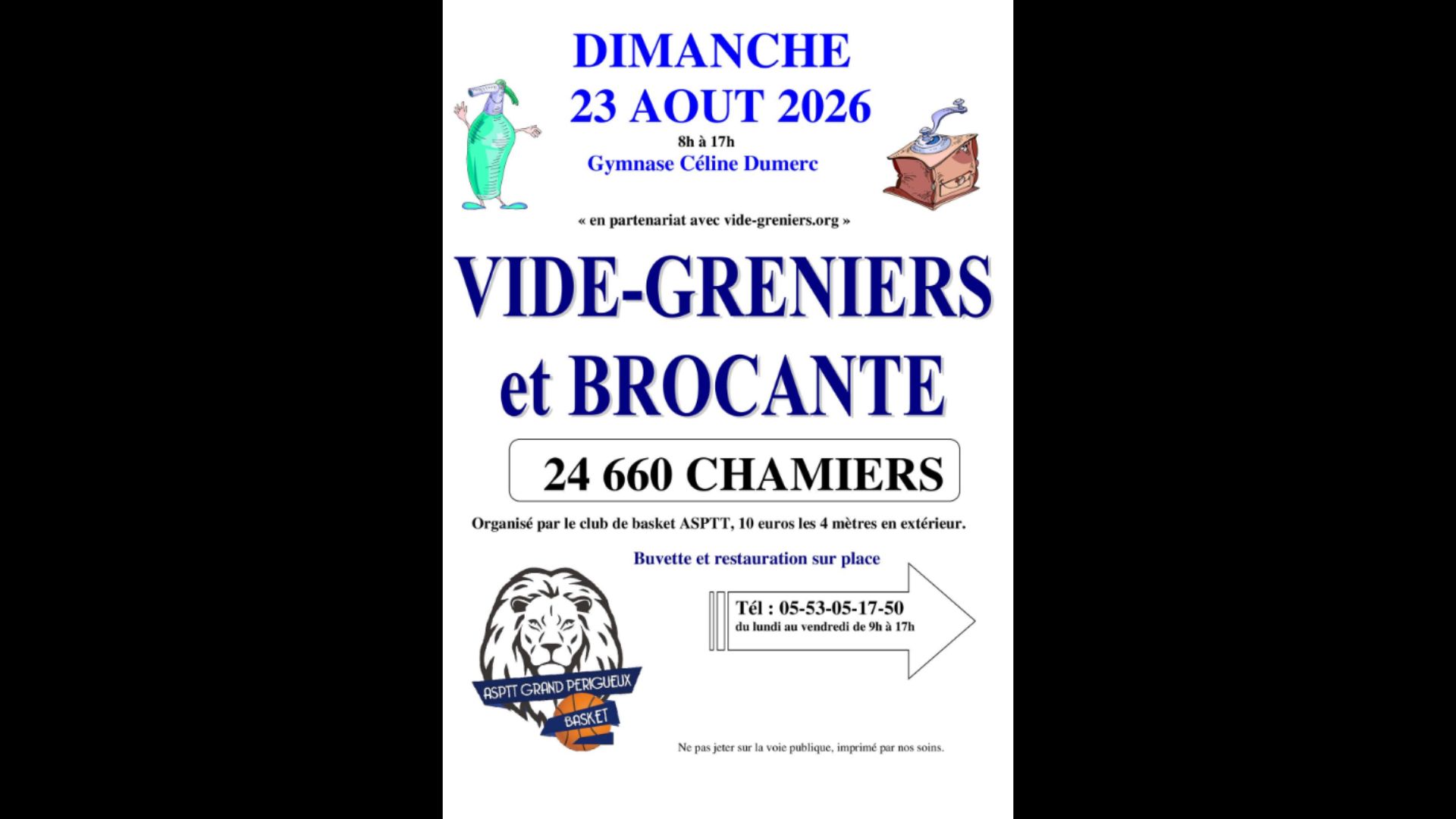 Vide-greniers et brocante