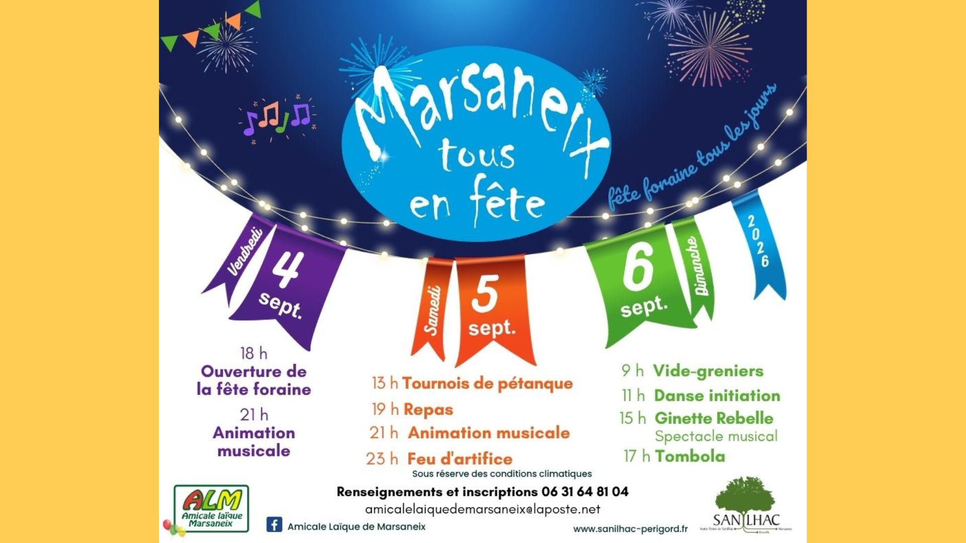 Tous en fête à Marsaneix