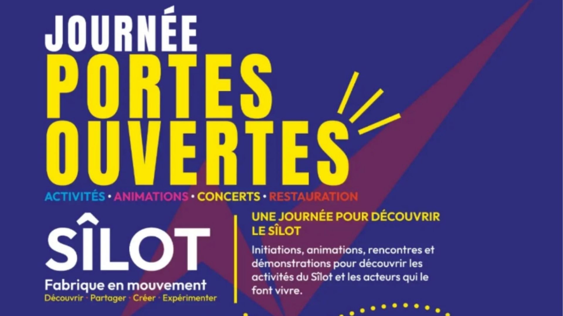 Journée portes ouvertes au Sîlot